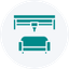 Production workflow management icon for furniture manufacturing processes